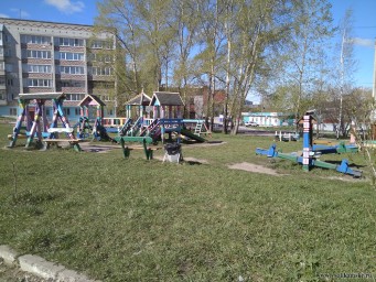 Для истории: детская площадка на пересечении улиц Советская-Кузнецова 2