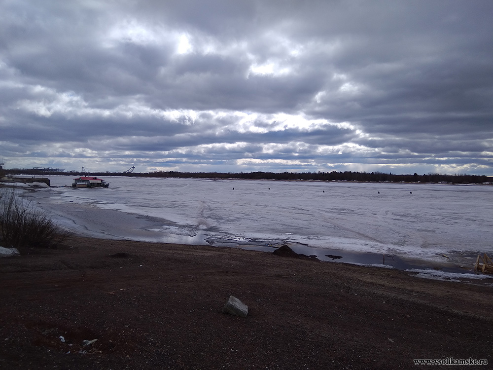 Боровая все еще закрыта льдом