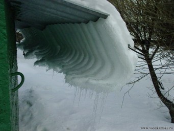 Весенний сход лавин ... )))