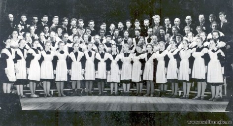 Школьный хор. Школа №3 Соликамск.