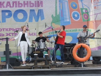 В Соликамском районе прошел фестиваль эстрадных исполнителей «Паром-2018»