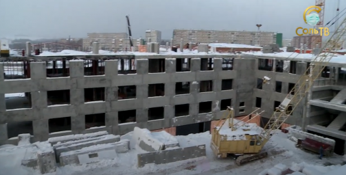 Строительство нового корпуса гимназии №2 идет полным ходом