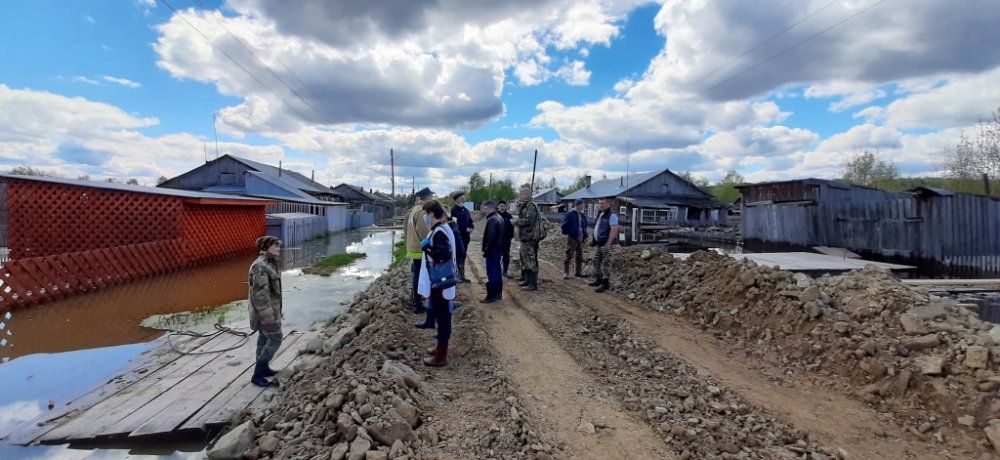 Ситуация, связанная с подтоплением жилых домов в Тюлькино, признана «чрезвычайной»