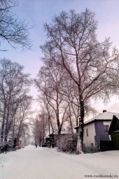 Соликамск под снежным покровом