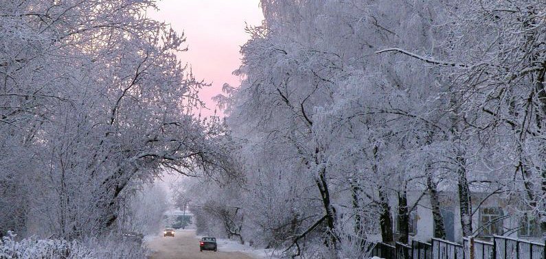 В выходные дни ожидается морозная погода