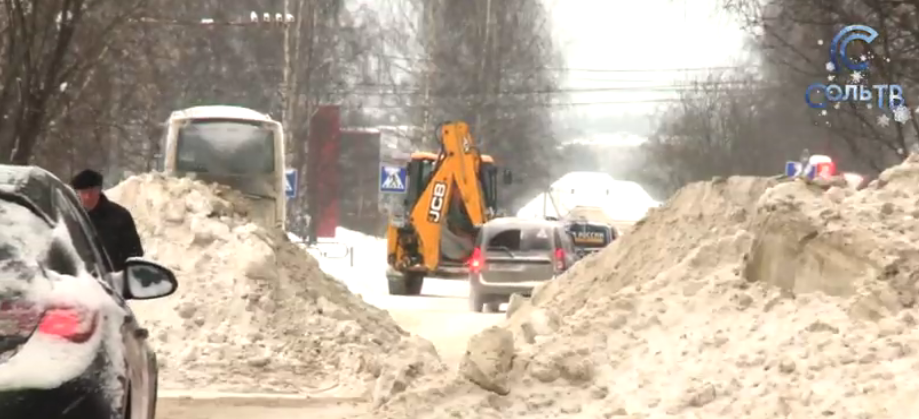 За январь из города уже вывезено 6 тысяч кубометров снега