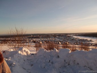 г.Красновишерск, вид с горы Протасовка