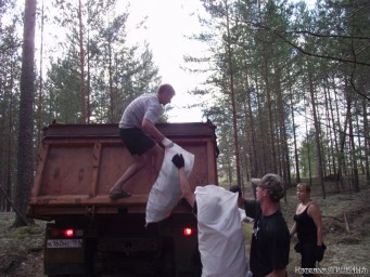 Собрали 135 мешков мусора!