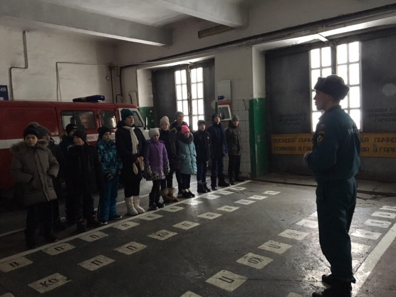 В Соликамске в пожарной части прошел «День открытых дверей»