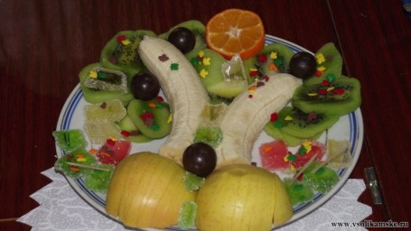 тропический остров - фруктовая нарезка