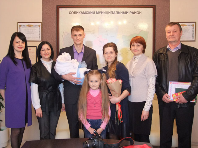 В Соликамском районе с начала года зарегистрирован 30-й малыш