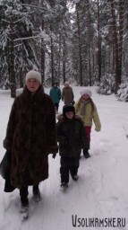 Прогулка по зимнему лесу