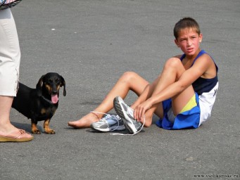 Спортсмены и болельщики