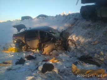 На автодороге Кунгур-Соликамск в аварии погибла жительница Соликамска 1