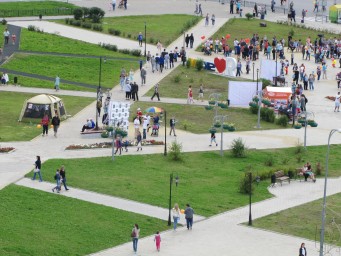 Взгляд с Соборной колокольни