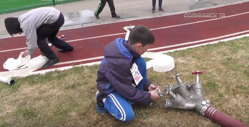 В Соликамском районе прошли соревновании &laquo;Смелые пожарные&raquo;