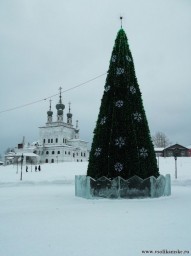 Центральная елка Соликамска