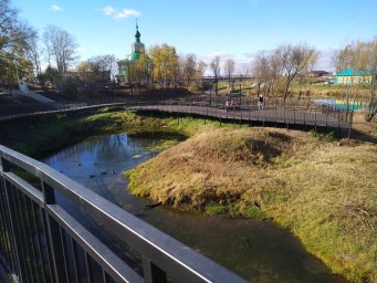 Благоустройство берега Усолки в фотографиях 2