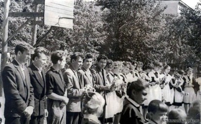 11 "а" класс, последний звонок.