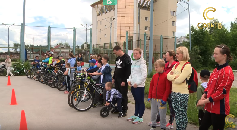 В Соликамске прошли первые соревнования по велоориентированию