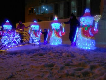 Немного Новогоднего настроения из Березников 6