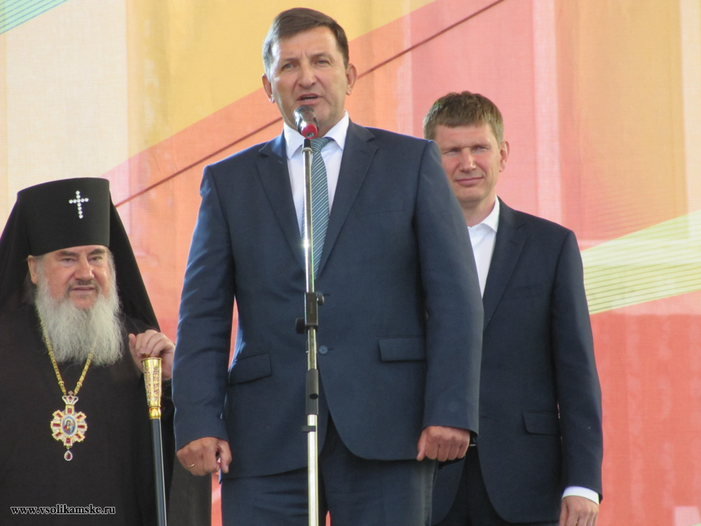 Поздравление главы Соликамска Алексей Федотов
