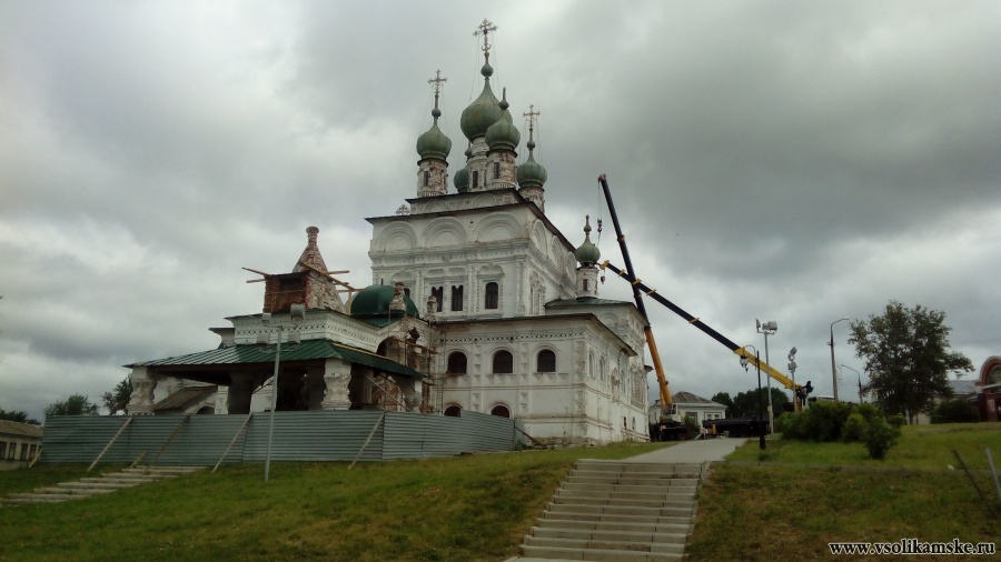 Троицкий собор реставрируют